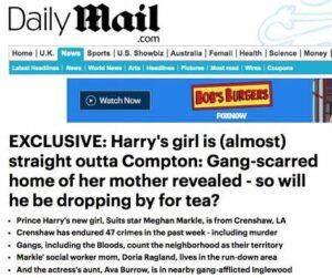 Prince Harry's disapproval of the UK media's approach dates back to 2016 when he criticised what he termed as the "racial undertones" in British news coverage, singling out outlets like Mail Online. The publication infamously featured a headline that overtly perpetuated racial stereotypes by describing Markle, 42, as "straight outta Compton."