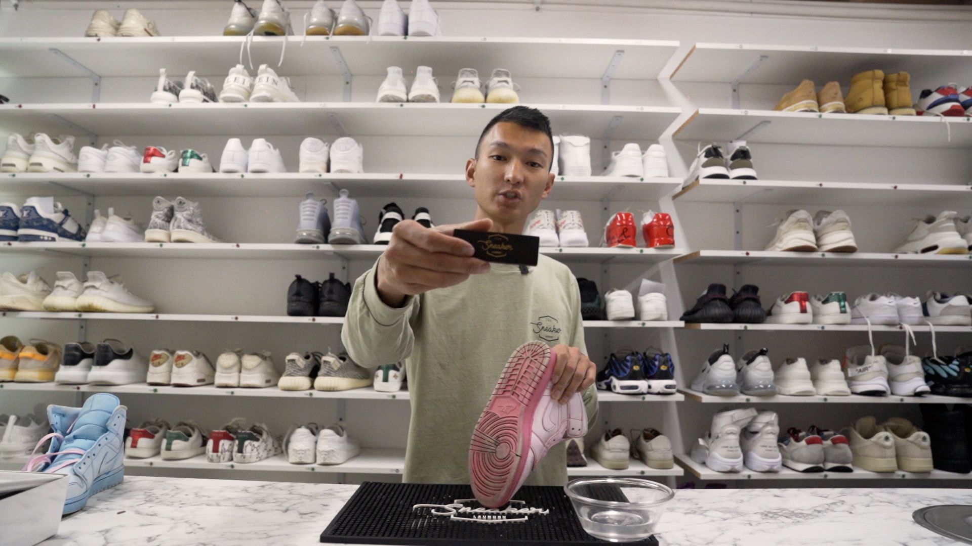 Eugene Cheng launched The Sneaker Laundry in 2017. Credit: supplied.