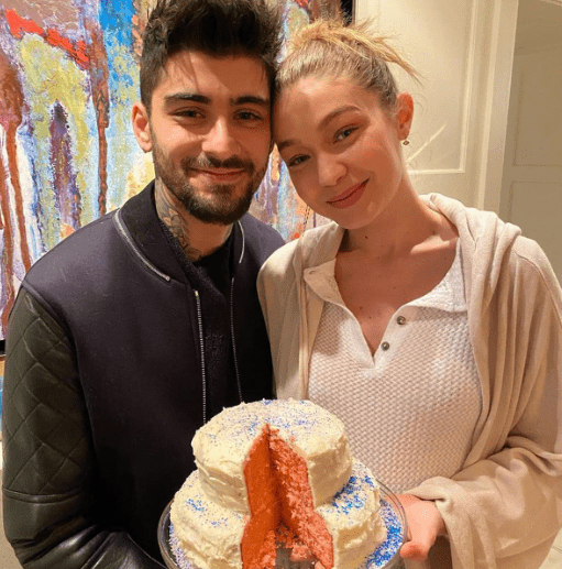 Gigi Hadid and Zayn Malik dated from 2015 to 2021. Credit: Instagram.