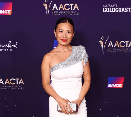 Poh Ling Yeow at the AACTA Awards. Credit: Artem/BACKCOVERNEWS