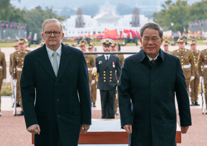 Albanese Discusses Delicate Issues with Chinese Premier, Including Avoiding Future Military Incidents