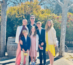 Governor Newsom with his wife Jennifer Siebel Newsom and their four children Montana, Hunter, Brooklynn, and Dutch. Credit: Instagram.