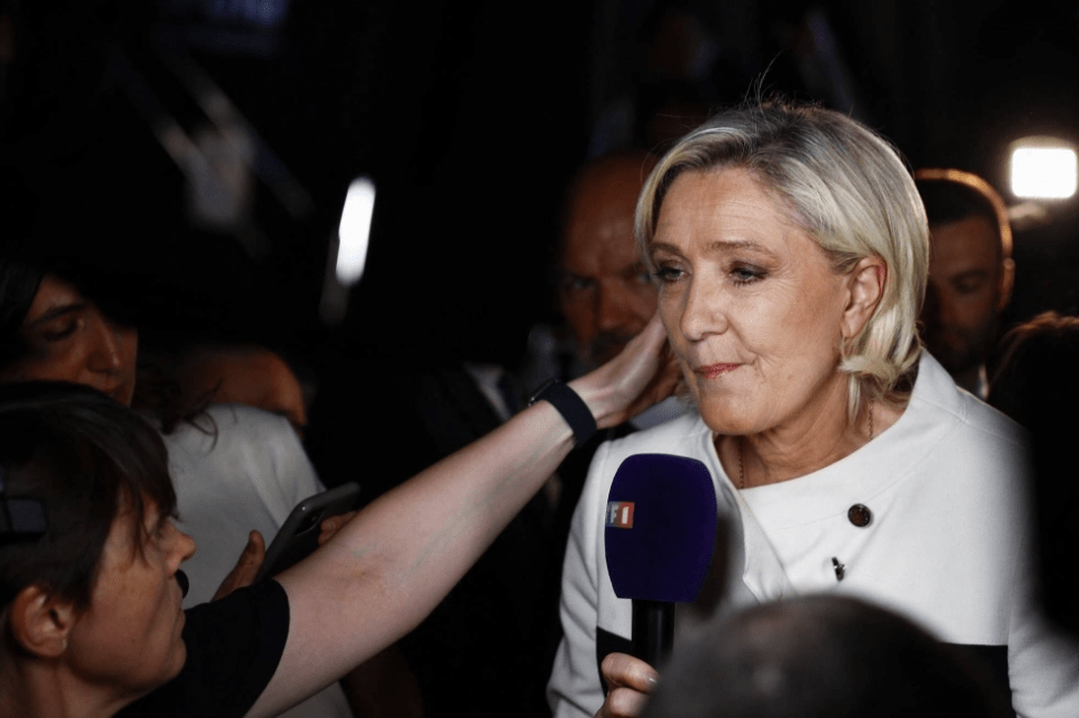 French far-right leader Marine Le Pen's party is recognised for its anti-EU stance, support for Putin, anti-migrant policies, and extreme Islamophobic views. Credit: Reuters.