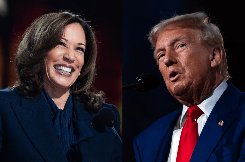 As Kamala Harris and Donald Trump prepare to face off in November’s election, the contrast in their policy platforms becomes increasingly clear. Credit: Getty