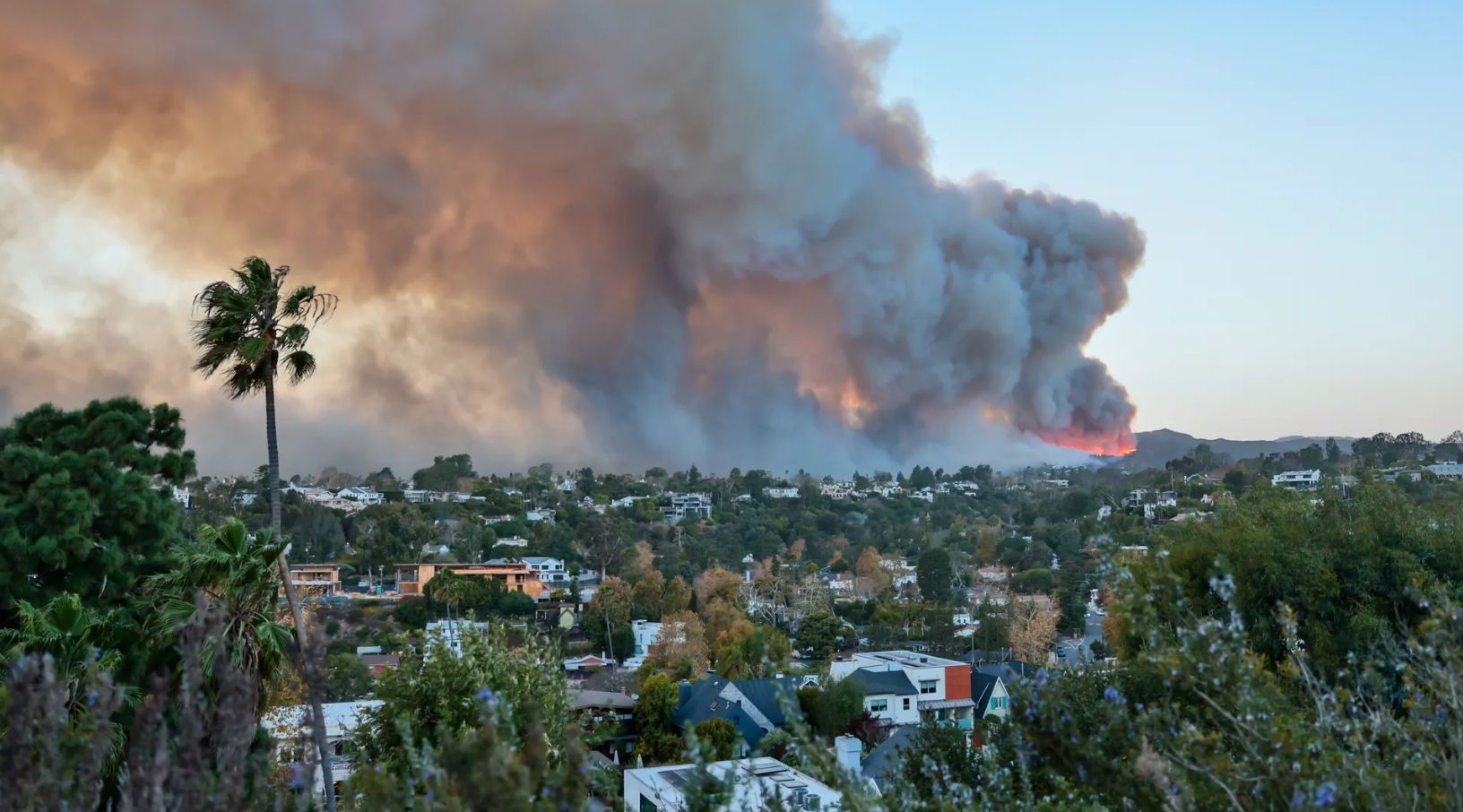 At least 25 people have died in the Los Angeles fires. Credit: Tiffany Rose/Getty