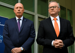 Prime minister Anthony Albanese with Opposition leader Peter Dutton. Credit: supplied.