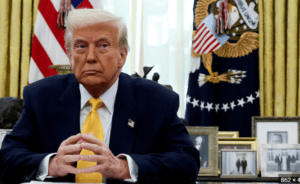 US president Donald Trump. Credit: supplied