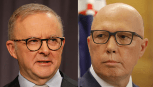 Prime minister Anthony Albanese and Opposition leader Peter Dutton. Credit: supplied.